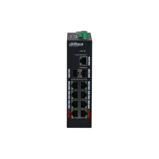 Dahua PFS3211-8GT-120 8-port PoE GbE Unmanaged Desktop Switch with 1x GbE Uplink and 2x SFP Ports 1.0.01.20.10692 - 1