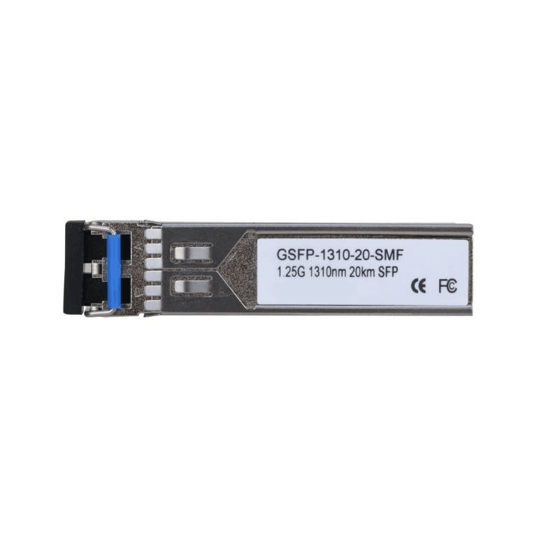 Dahua 1310nm 20KM LC Gigabit SFP Single Mode Transceiver Module GSFP-1310-20-SMF - 1