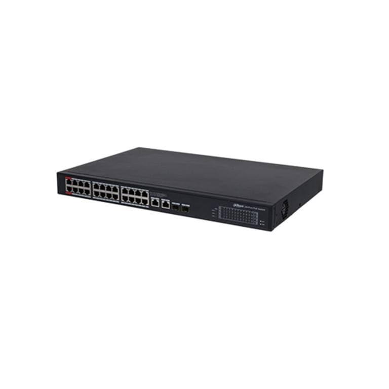 Dahua 24-port Unmanaged Gigabit Switch with Intelligent 240W PoE DH-PFS3228-24GT-240 - 2