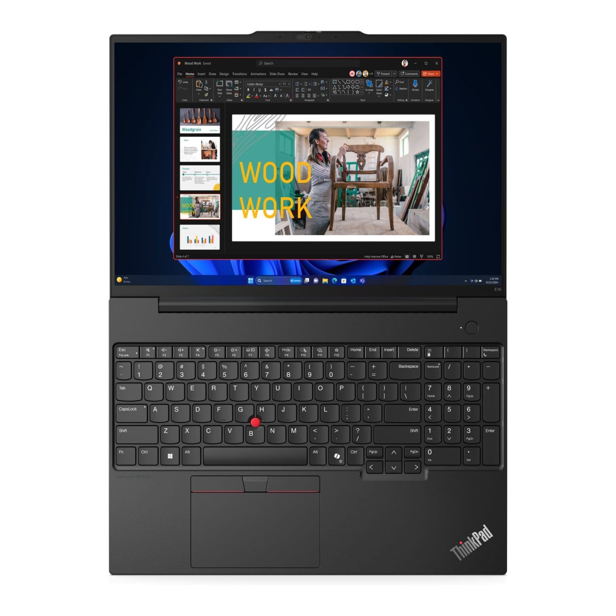 Lenovo ThinkPad E16 G2 16-inch WUXGA Laptop - Intel Core Ultra 7 155H 1TB SSD 16GB RAM Win 11 Pro