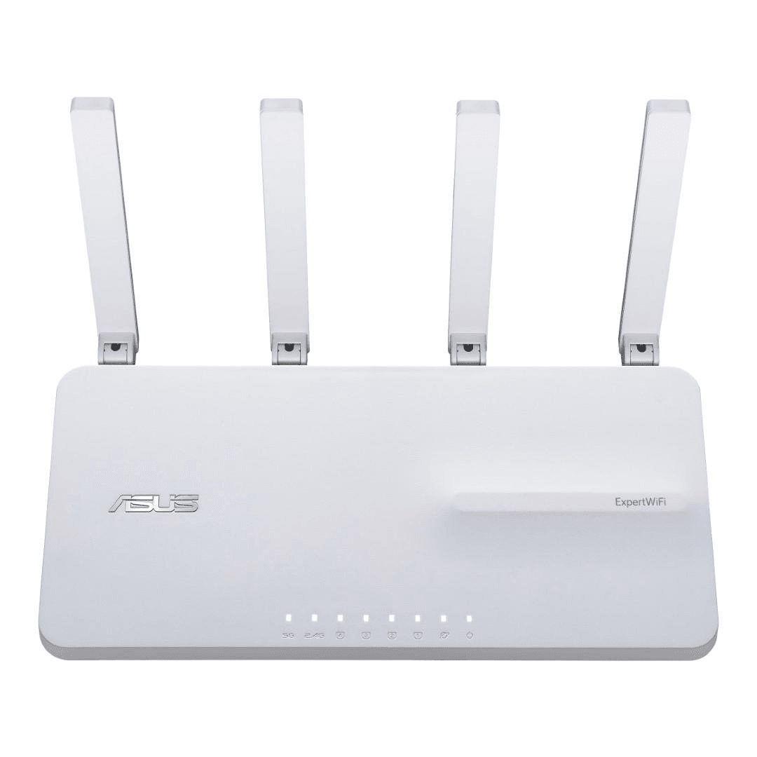 ASUS EBR63 Expert Wi-Fi Wireless Router - Dual-band 2.4GHz and 5GHz Gigabit Ethernet White 90IG0870-MO3C00 - 1