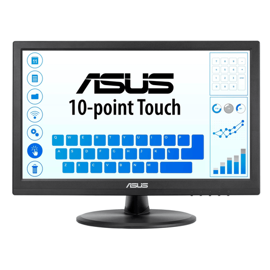 ASUS VT168HR 15.6-inch 1366 x 768p WXGA 16:9 60Hz 5ms TN LED Monitor 90LM02G1-B04170