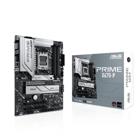 ASUS Prime X670-P AMD Socket AM5 ATX Motherboard 90MB1BU0-M0EAY0 - 1