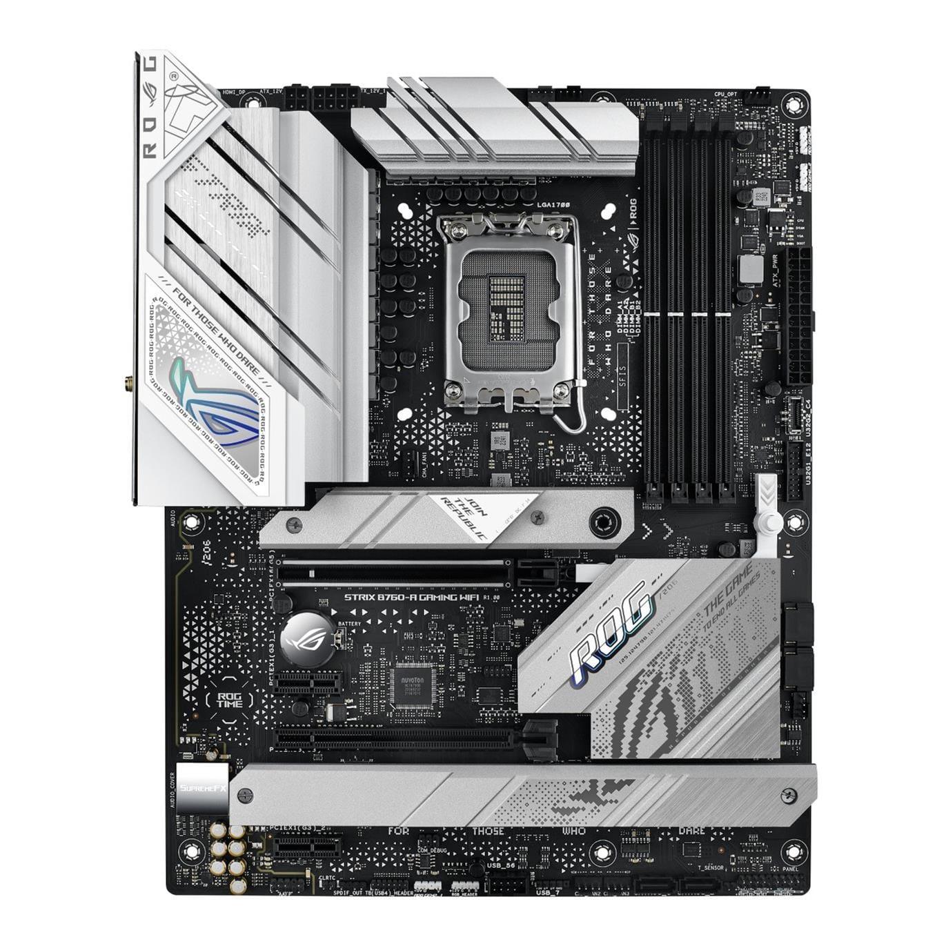 ASUS ROG Strix B760-A Gaming Wi-Fi Intel LGA 1700 ATX Motherboard 90MB1EP0-M0EAY0 - 3