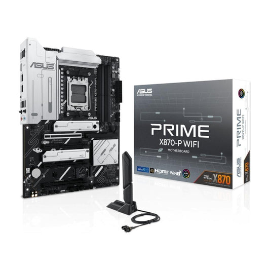 ASUS Prime X870-P Wi-Fi AMD Socket AM5 ATX Motherboard 90MB1IS0-M0EAY0 - 1