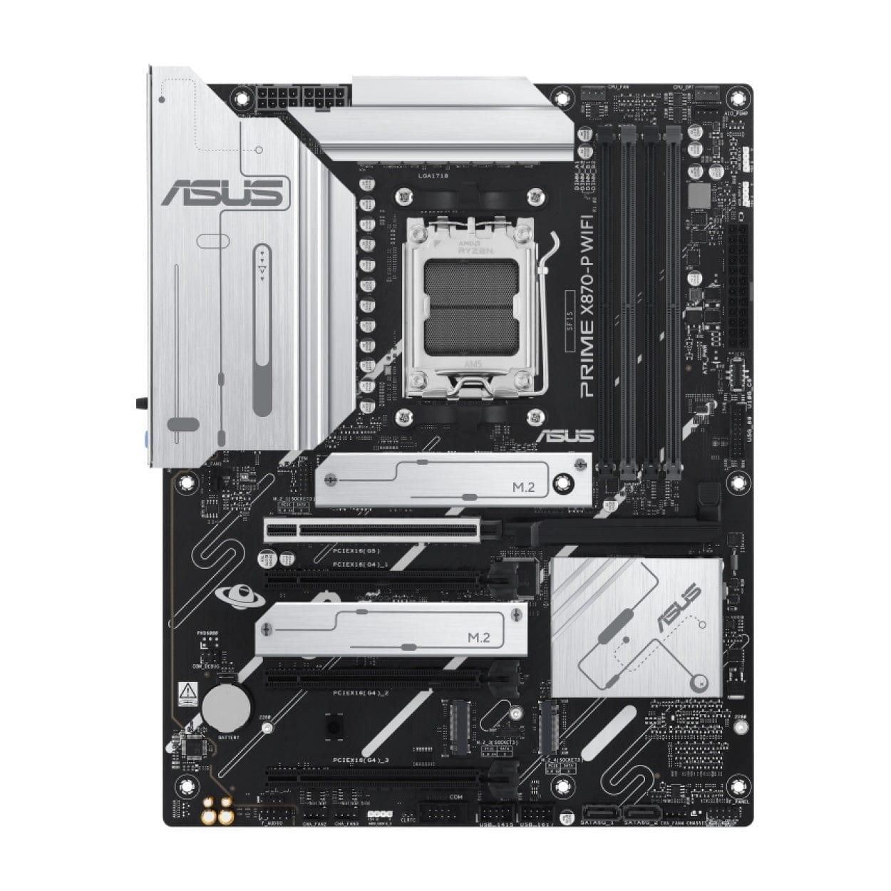 ASUS Prime X870-P Wi-Fi AMD Socket AM5 ATX Motherboard 90MB1IS0-M0EAY0 - 2