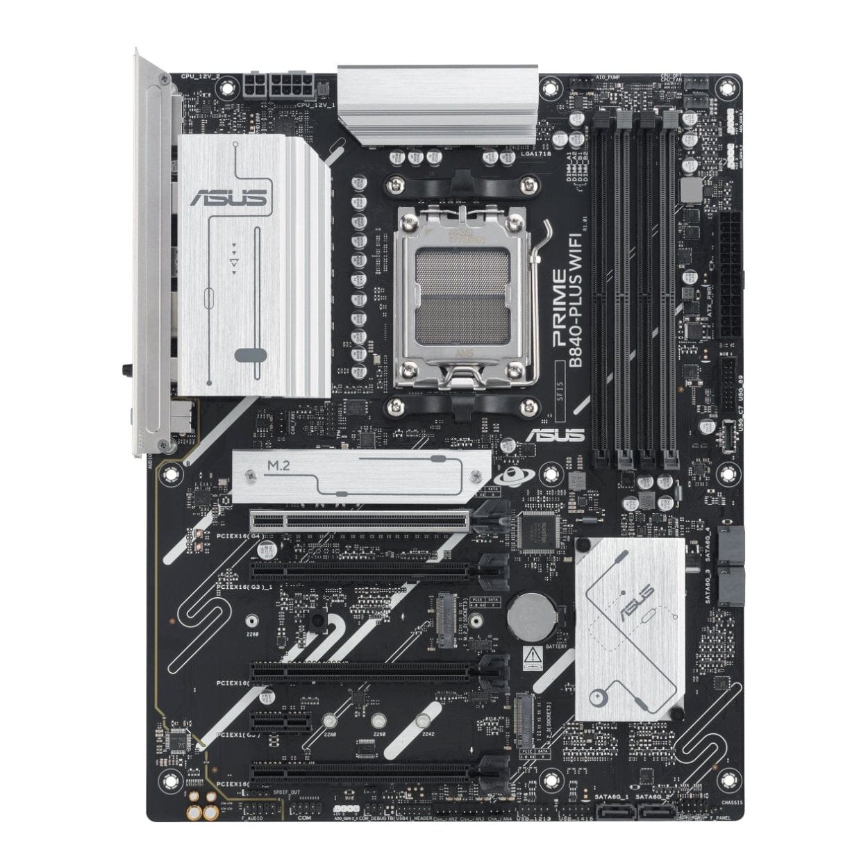 ASUS Prime B840-Plus Wi-Fi AMD Socket AM5 ATX Motherboard 90MB1IZ0-M0EAY0