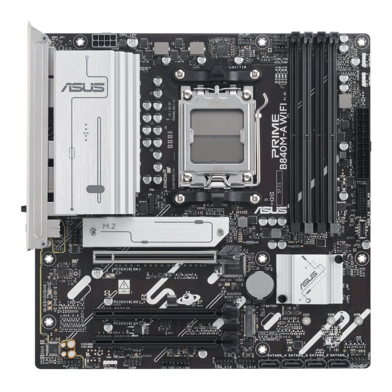 ASUS Prime B840M-A Wi-Fi AMD Socket AM5 micro ATX Motherboard 90MB1J20-M0EAY0