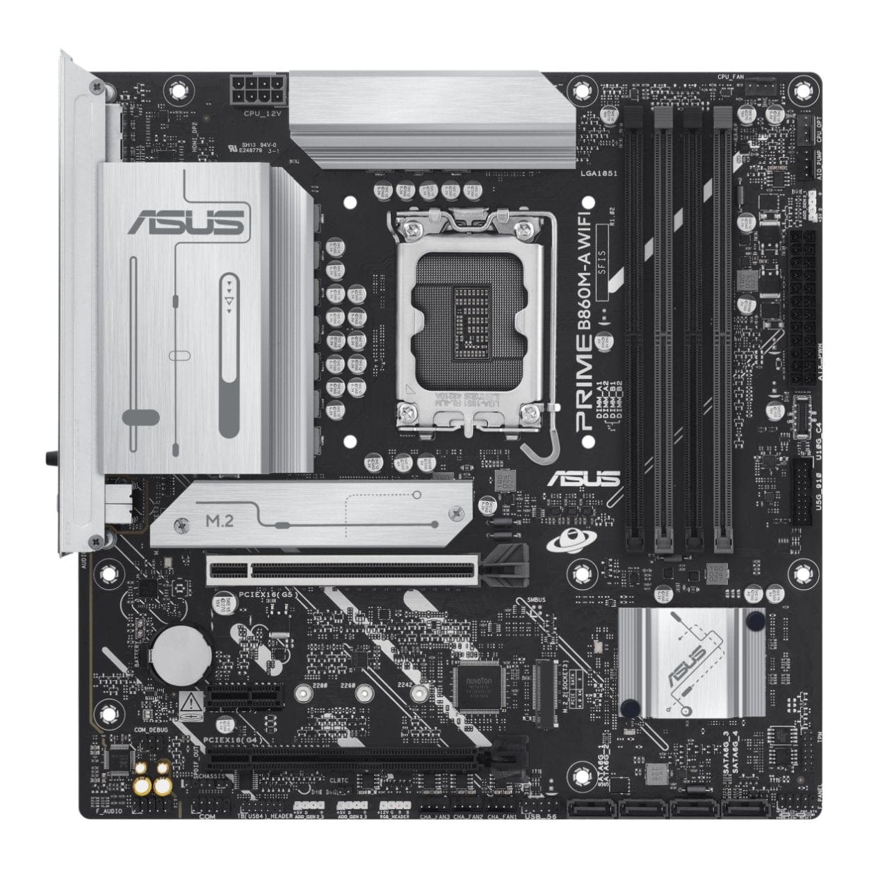 ASUS Prime B860M-A Wi-Fi Intel LGA 1851 micro ATX Motherboard 90MB1JY0-M0EAY0