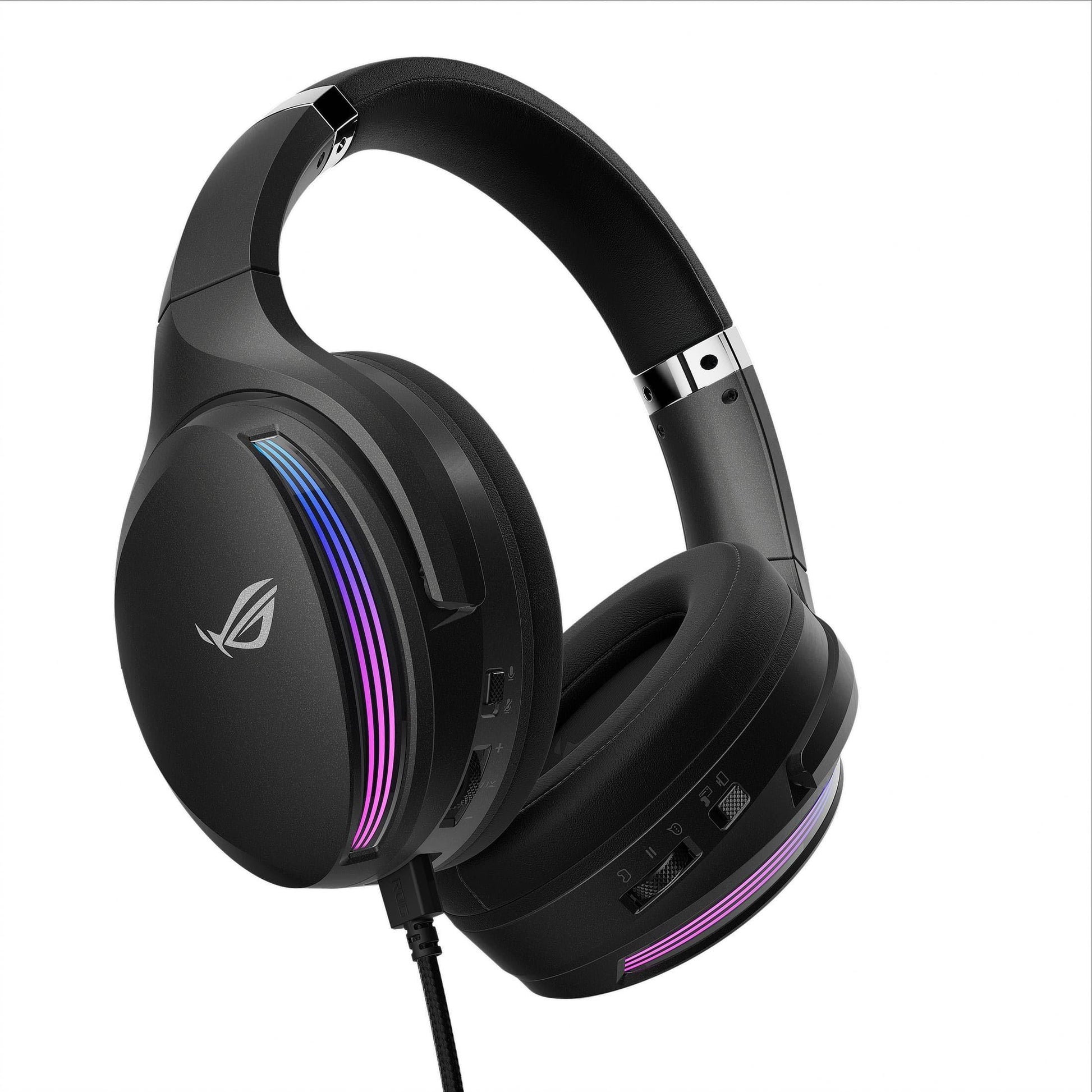 ASUS ROG Fusion II 500 Wired RGB Gaming Headset - Black - 5