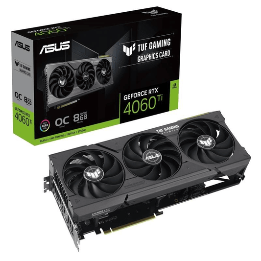 ASUS TUF Gaming GeForce RTX 4060 Ti OC Edition 8GB GDDR6 Graphics Card 90YV0J50-M0NA00 - 1