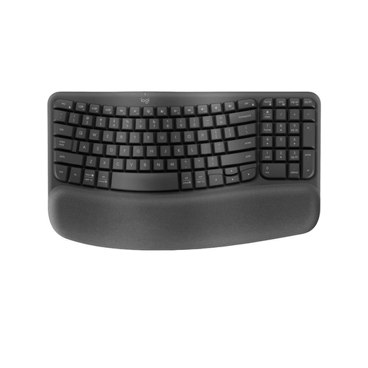 Logitech Ergo Series Wave Keys Wireless Ergonomic Keyboard 920-012304 - 1