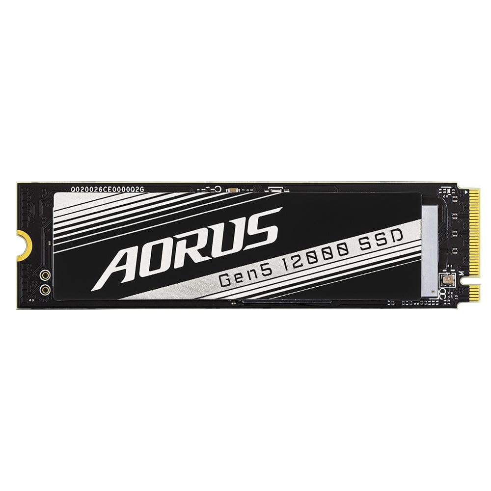 Gigabyte AORUS Gen5 12000 1TB M.2 PCIe 5.0 NVMe 3D TLC NAND Internal SSD AG512K1TB