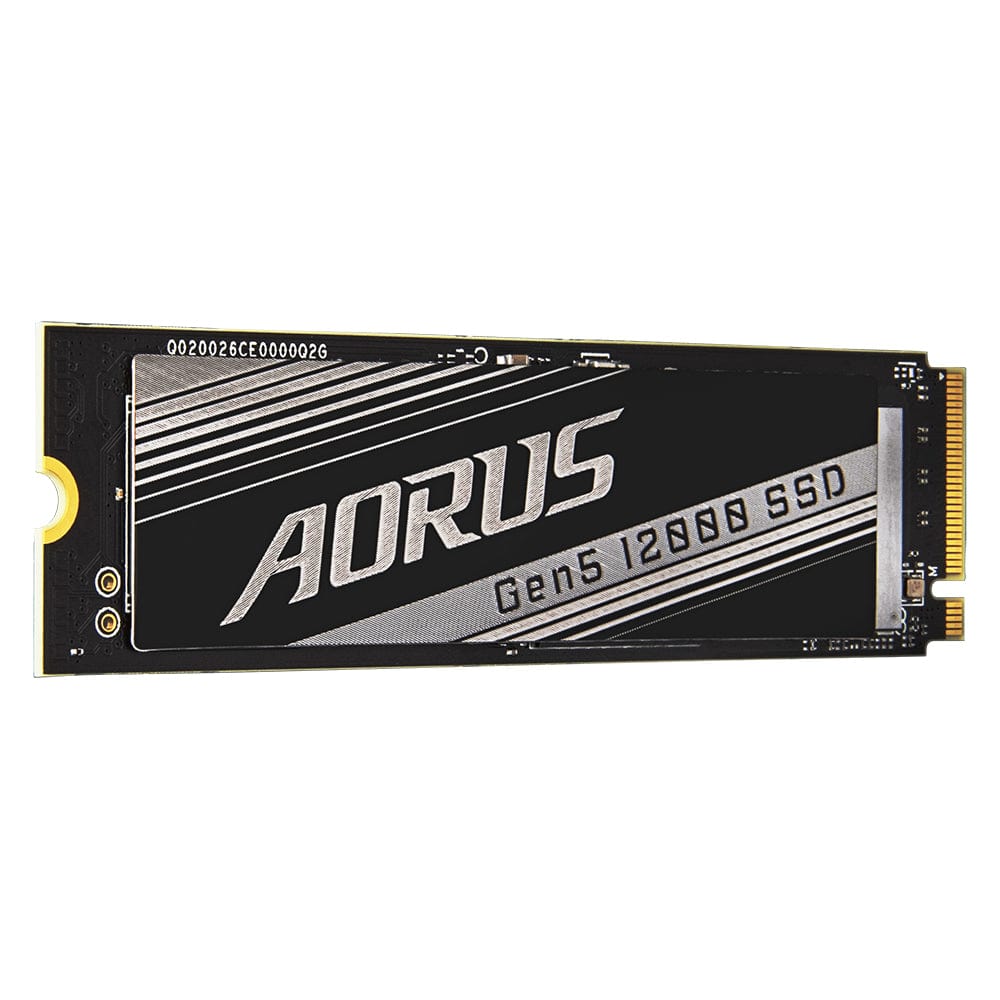 Gigabyte AORUS Gen5 12000 1TB M.2 PCIe 5.0 NVMe 3D TLC NAND Internal SSD AG512K1TB