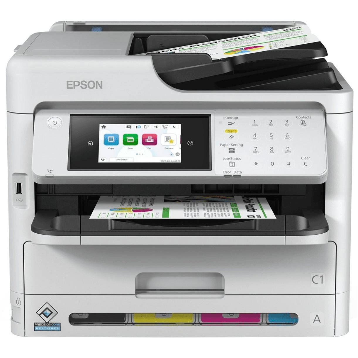 Epson WorkForce Pro WF-C5890DWF A4 Multifunction Colour Inkjet Printer C11CK23402SA - 1