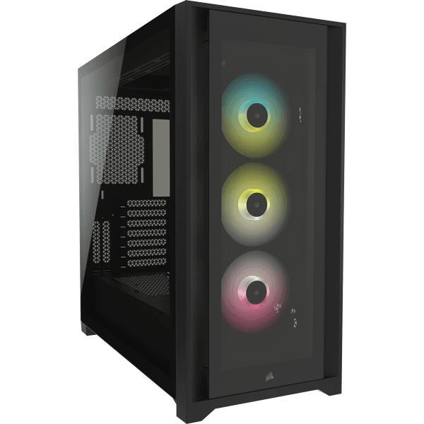 Corsair iCUE 5000X RGB Midi Tower Black - 1