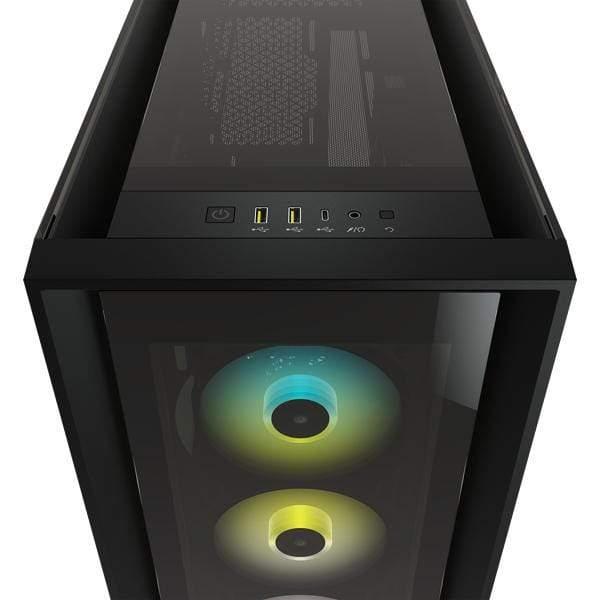 Corsair iCUE 5000X RGB Midi Tower Black - 4