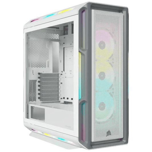 Corsair iCUE 5000T RGB Midi PC Tower White CC-9011231-WW - 1