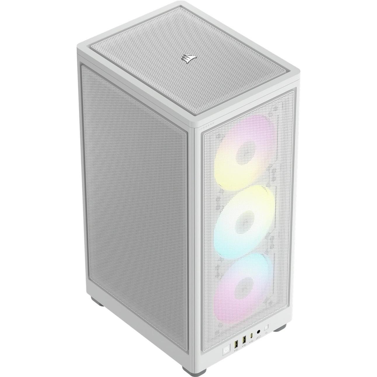 Corsair 2000D RGB AIRFLOW Mini-ITX PC Case White CC-9011247-WW - 2