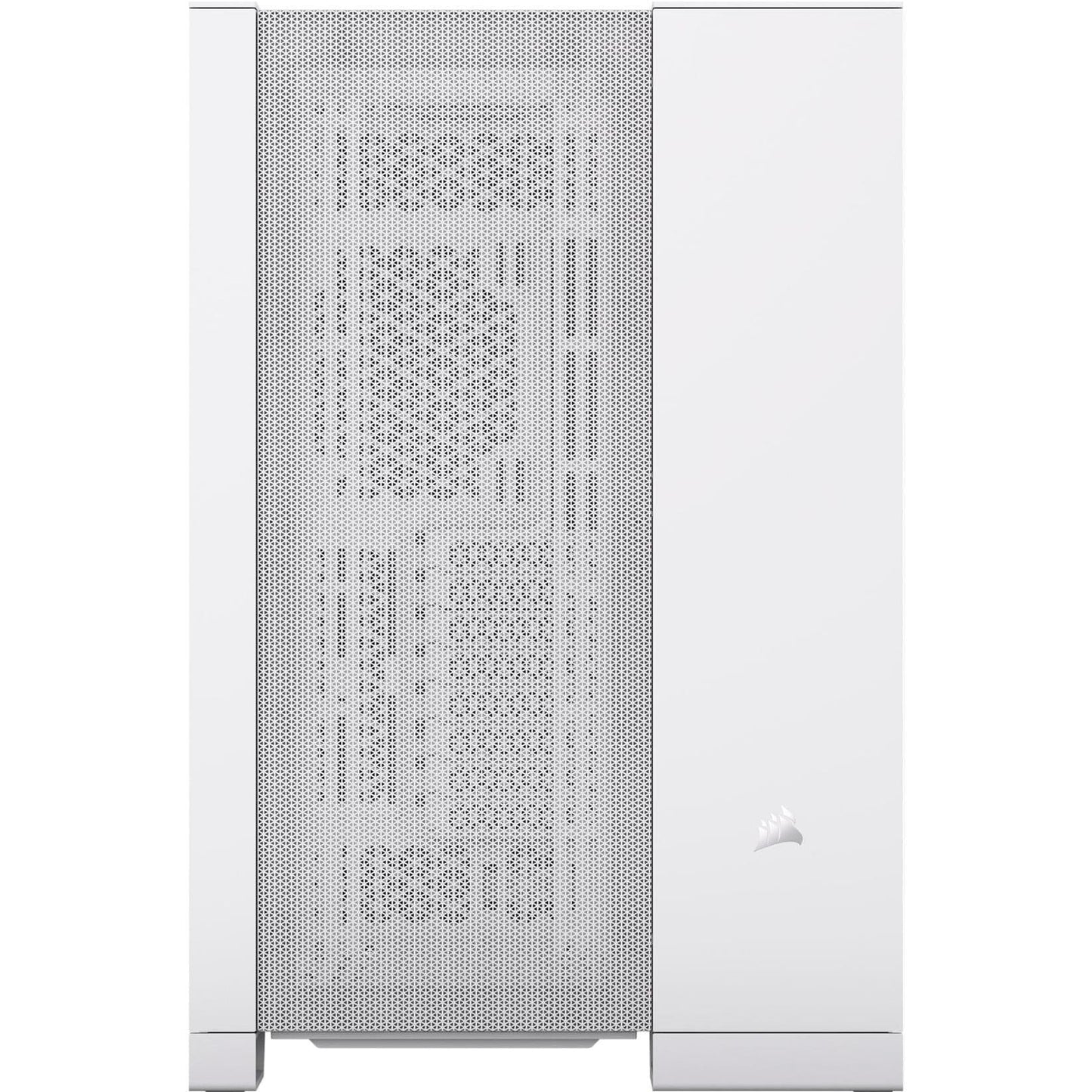 Corsair 6500D Airflow Tempered Glass ATX Dual Chamber Mid Tower Gaming PC Case - White CC-9011260-WW - 3