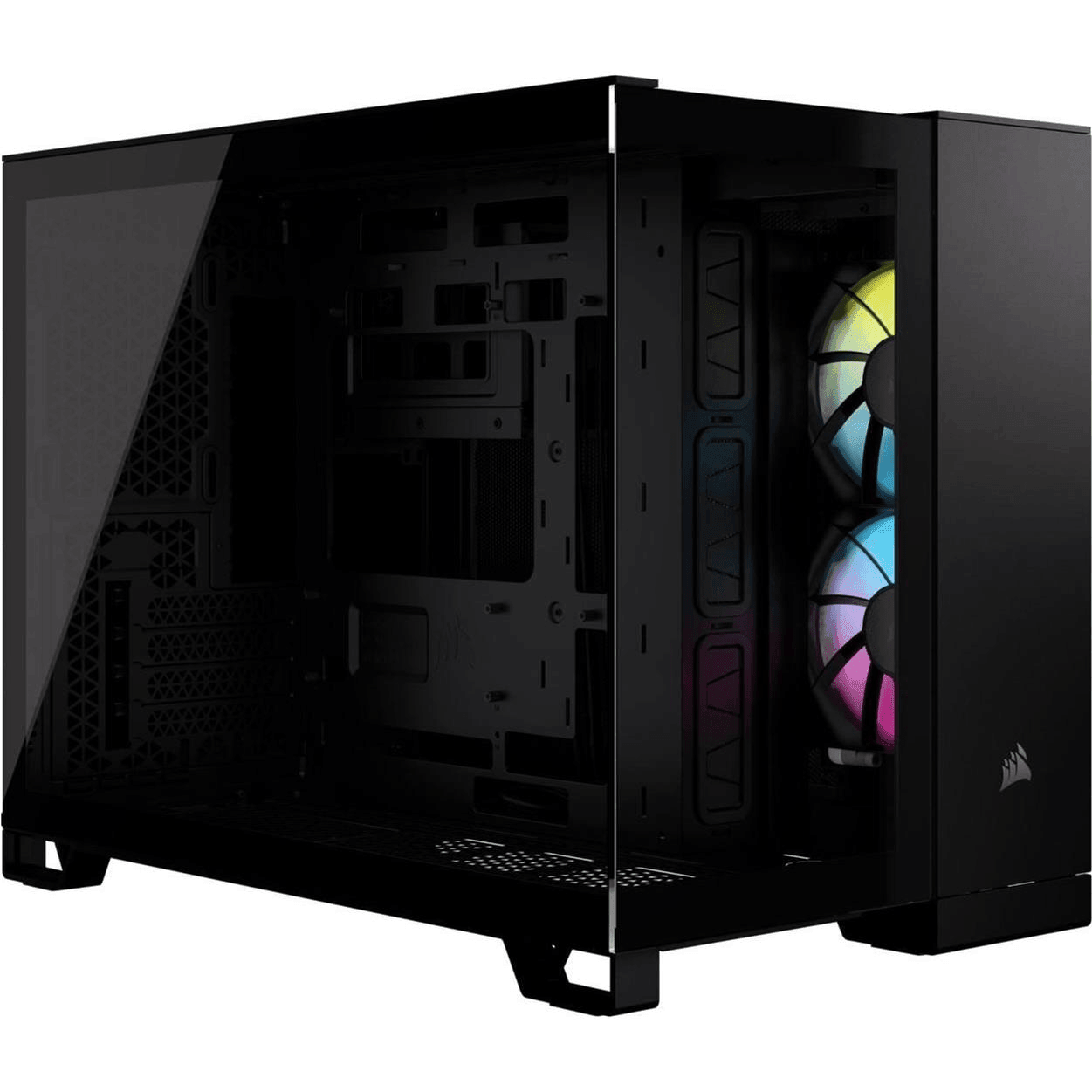 Corsair iCUE Link 2500X RGB Tempered Glass Steel Micro-ATX Mid-Tower Gaming PC Case - Black CC-9011267-WW - 1