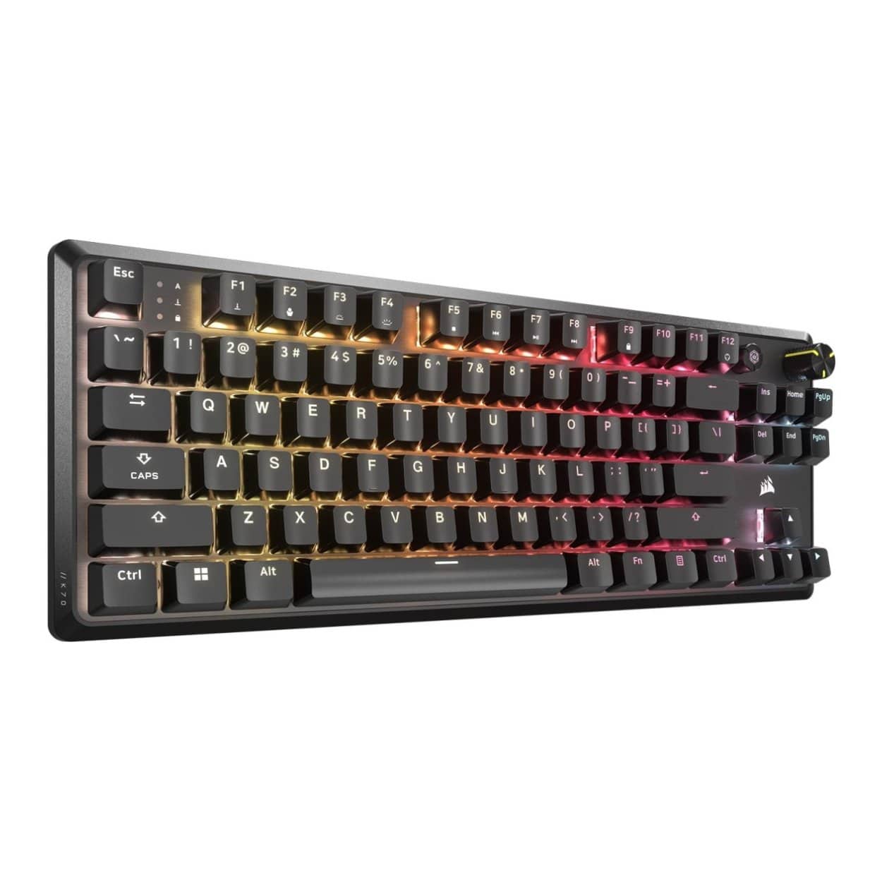 Corsair K70 Core TKL RGB MLX V2 Red Linear USB Wired Mechanical Gaming Keyboard CH-911911E-NA