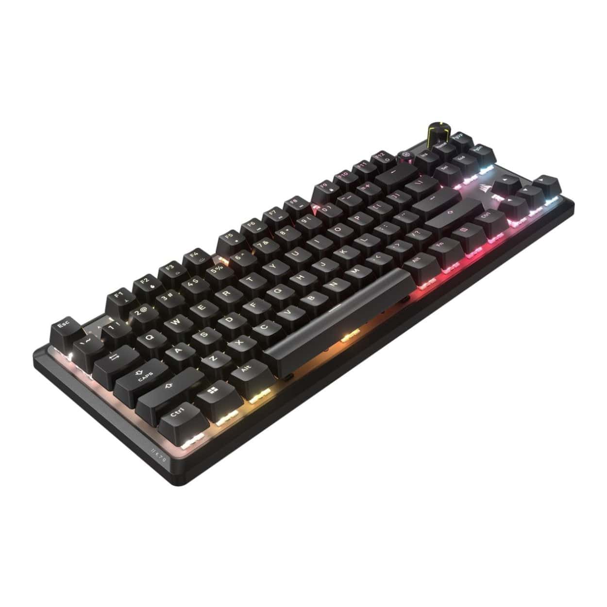 Corsair K70 Core TKL RGB MLX V2 Red Linear USB Wired Mechanical Gaming Keyboard CH-911911E-NA