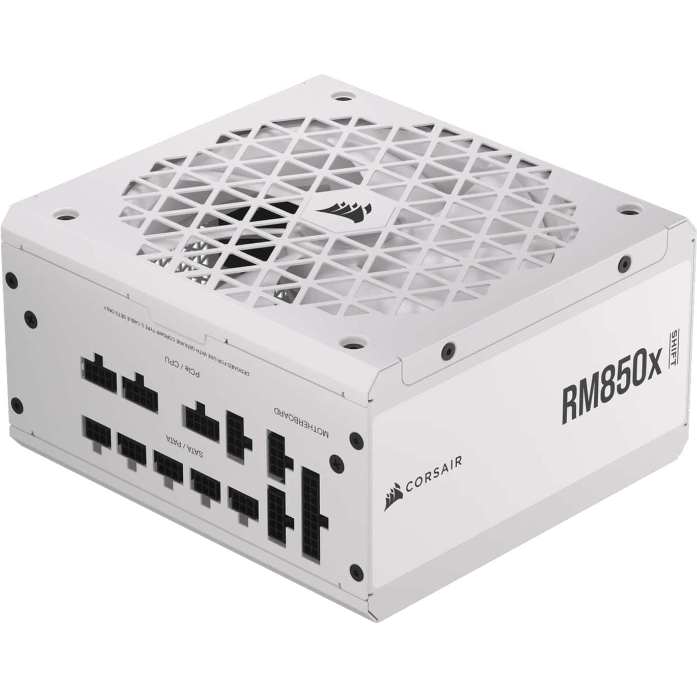 Corsair RM Series RM850x Shift 850 Watt 80 PLUS Gold Fully Modular ATX PSU - White CP-9020274-WW