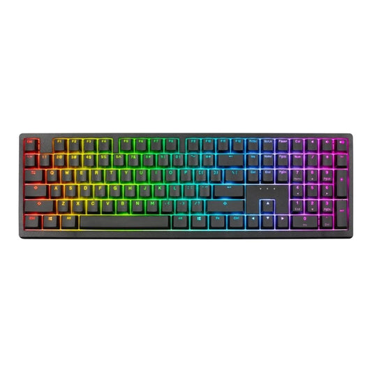 Ducky Zero 6108 Wireless RGB Gaming Keyboard Black with Cherry MX2A Brown Tactile Switches