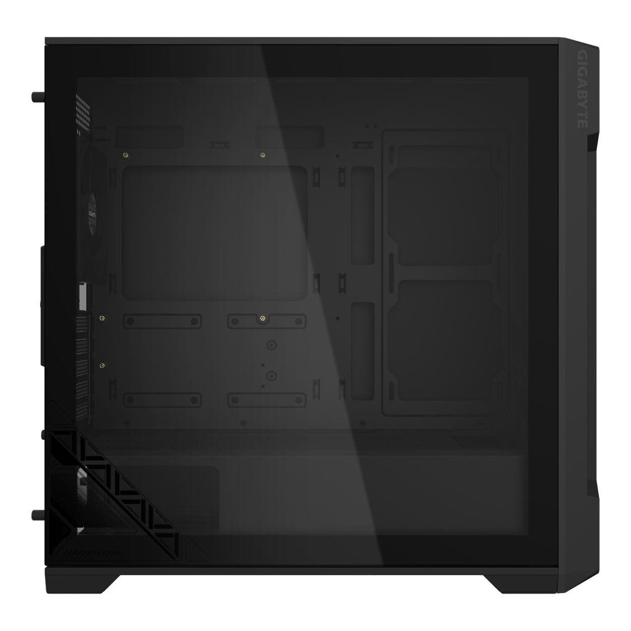 Gigabyte C102 Glass ATX Midi Tower PC Case Black GB-C102G