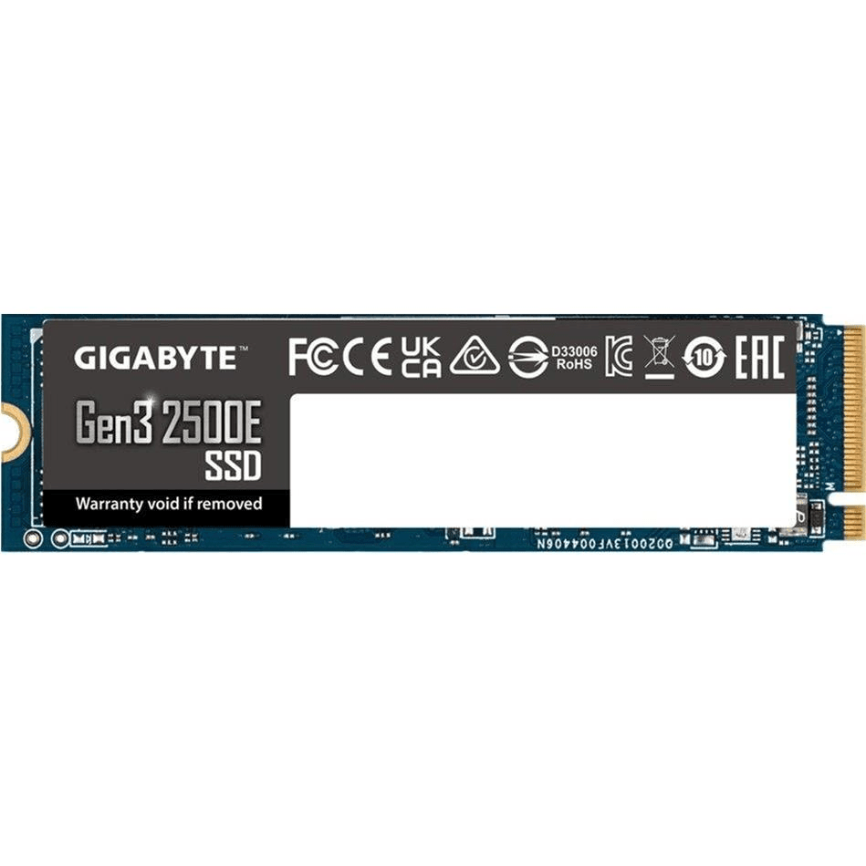 Gigabyte Gen3 2500E M.2 1TB PCIe 3.0 3D NAND NVMe Internal SSD GP-G325E1TB - 1