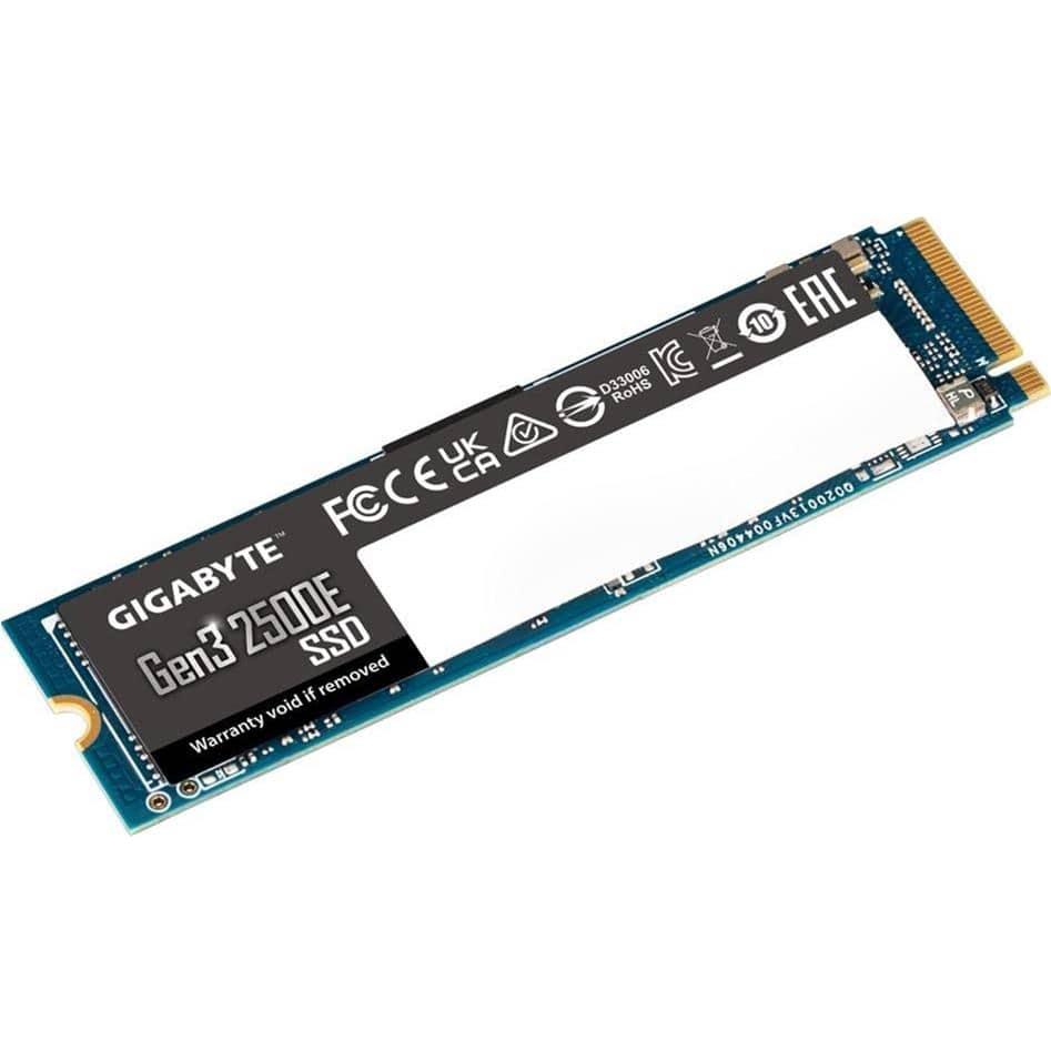 Gigabyte Gen3 2500E M.2 1TB PCIe 3.0 3D NAND NVMe Internal SSD GP-G325E1TB - 3