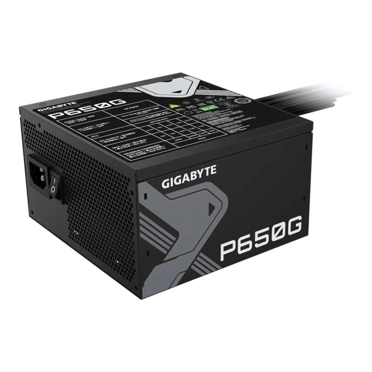 Gigabyte GP-P650G 650W 80 PLUS Bronze 24-pin ATX Power Supply