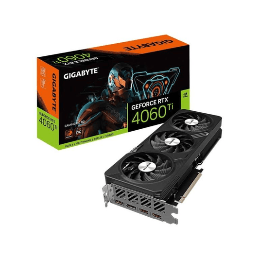 Gigabyte Nvidia GeForce RTX 4060 Ti GAMING OC 8GB GDDR6 Graphics Card GV-N406TGAMING OC-8GD - 1