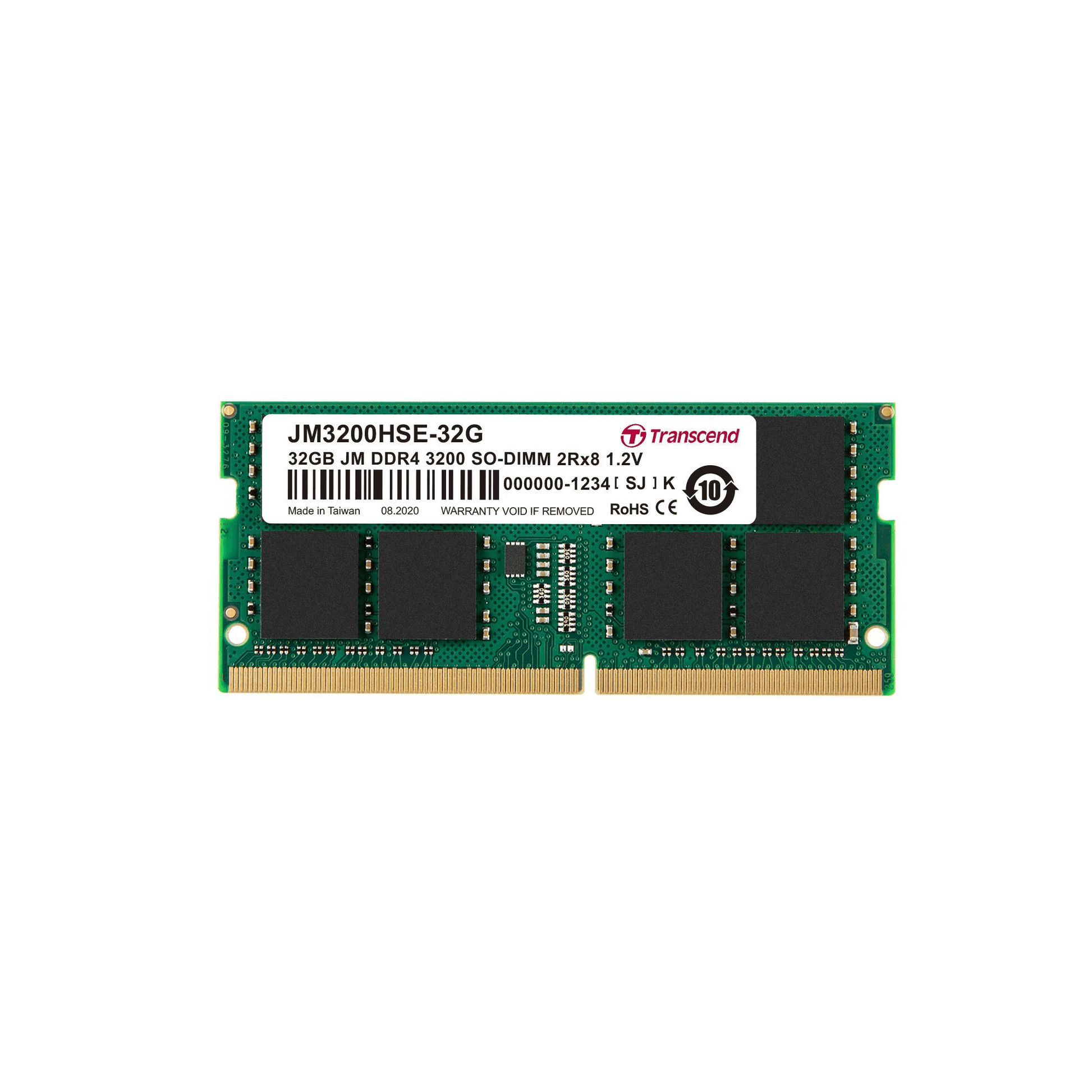 Transcend DDR4-3200 SO-DIMM 32GB JetRam JM3200HSE-32G - 1