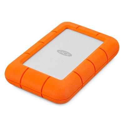 LaCie Rugged Mini 2TB Orange and Silver External Hard Drive LAC9000298 - 4