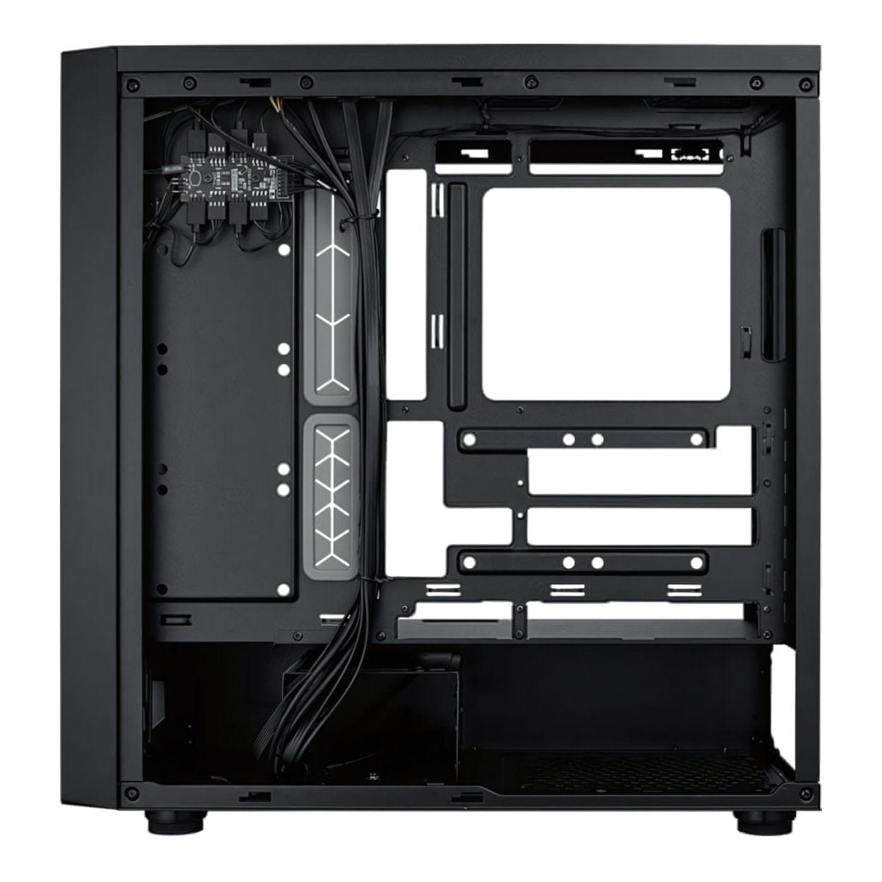 Cooler Master MasterBox 600 ATX Mid Tower PC Case Black MB600-KGNN-S00