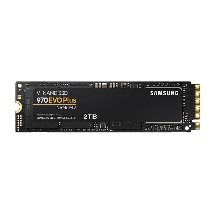 Samsung 970 EVO Plus M.2 2TB PCIe 3.0 V-NAND MLC NVMe Internal SSD MZ-V7S2T0BW - 1