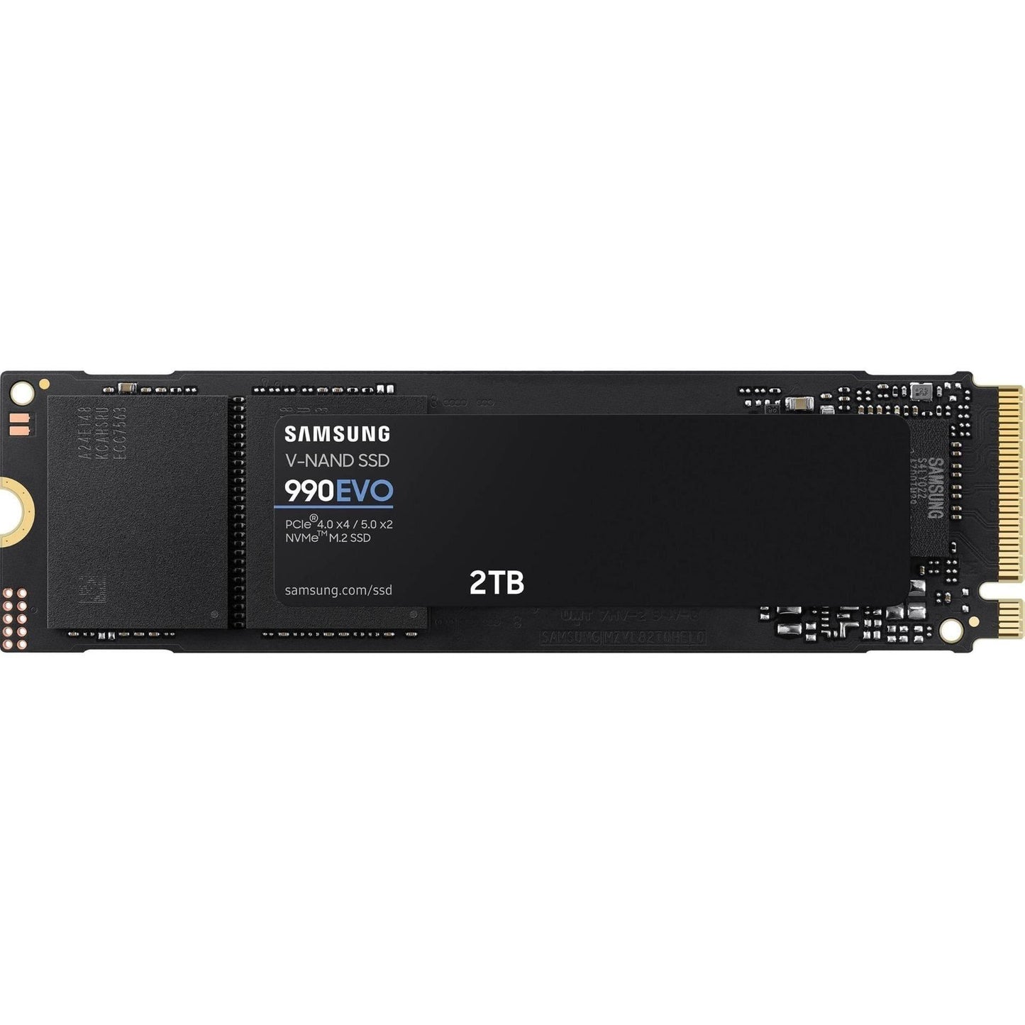 Samsung 990 EVO M.2 2TB PCIe 5.0 NVMe Internal SSD MZ-V9E2T0BW - 2