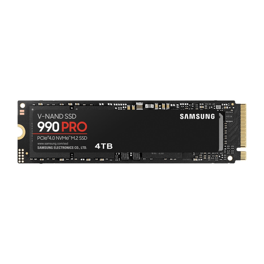 Samsung 990 Pro M.2 4TB PCI Express 4.0 V-NAND MLC NVMe Internal SSD MZ-V9P4T0BW