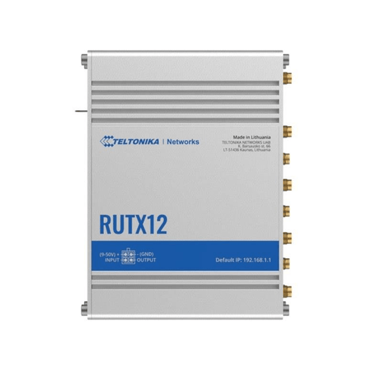 Teltonika RUTX12 Industrial Cellular LTE Cat6 Router