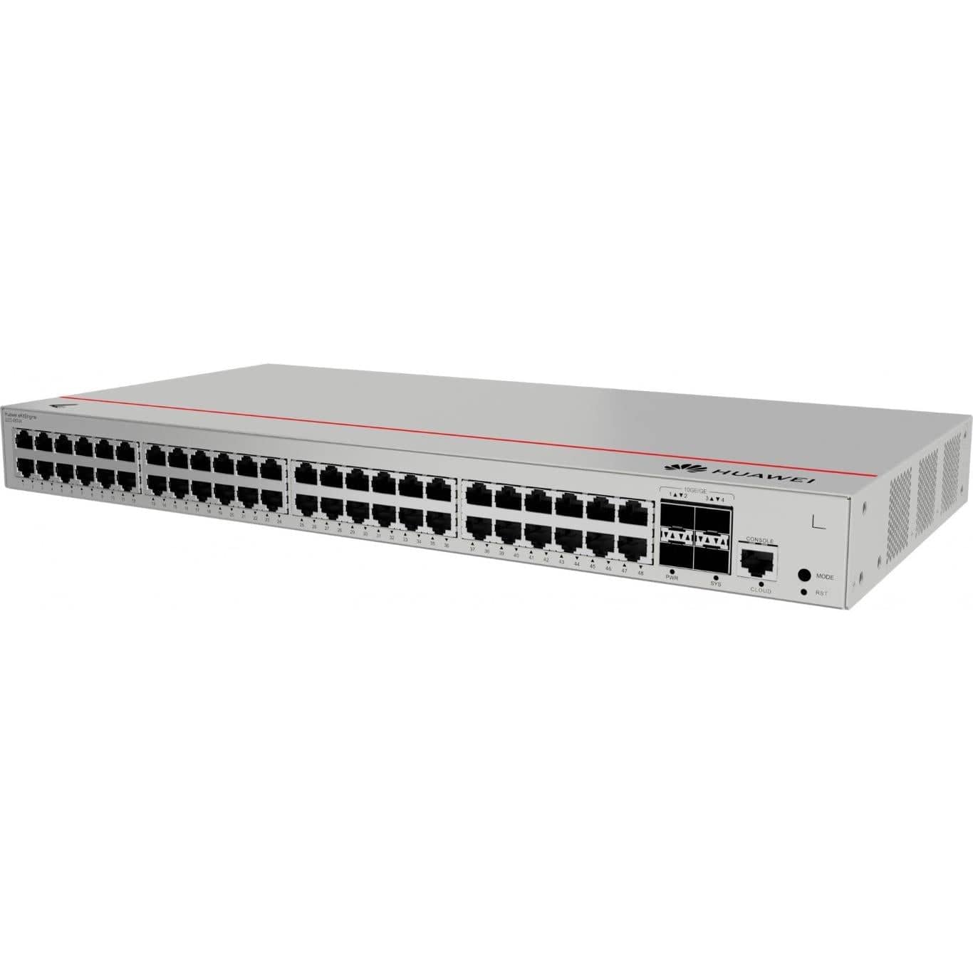 Huawei S220-48T4X 48-port GbE L2 Managed Network Switch with 4x 10GE SFP+ Ports