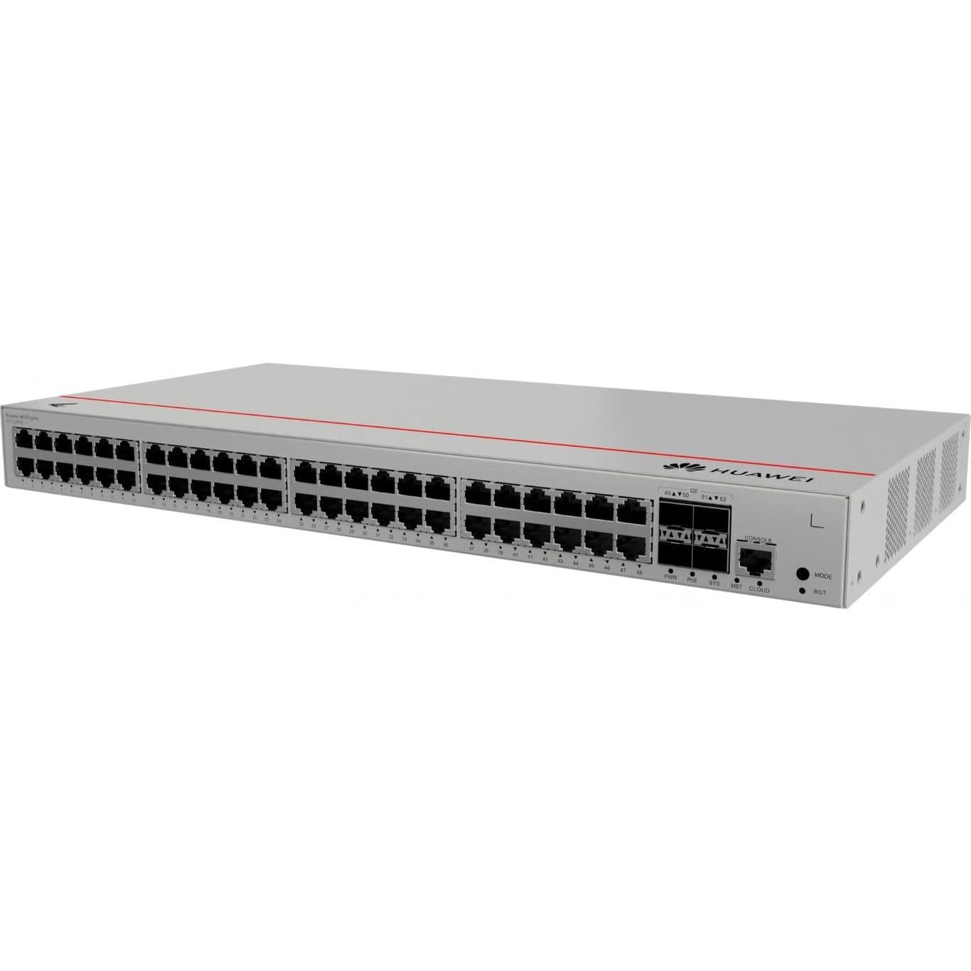 Huawei S310-48P4S 48-port GbE PoE+ L2+ Managed Network Switch with 4x GE SFP Ports