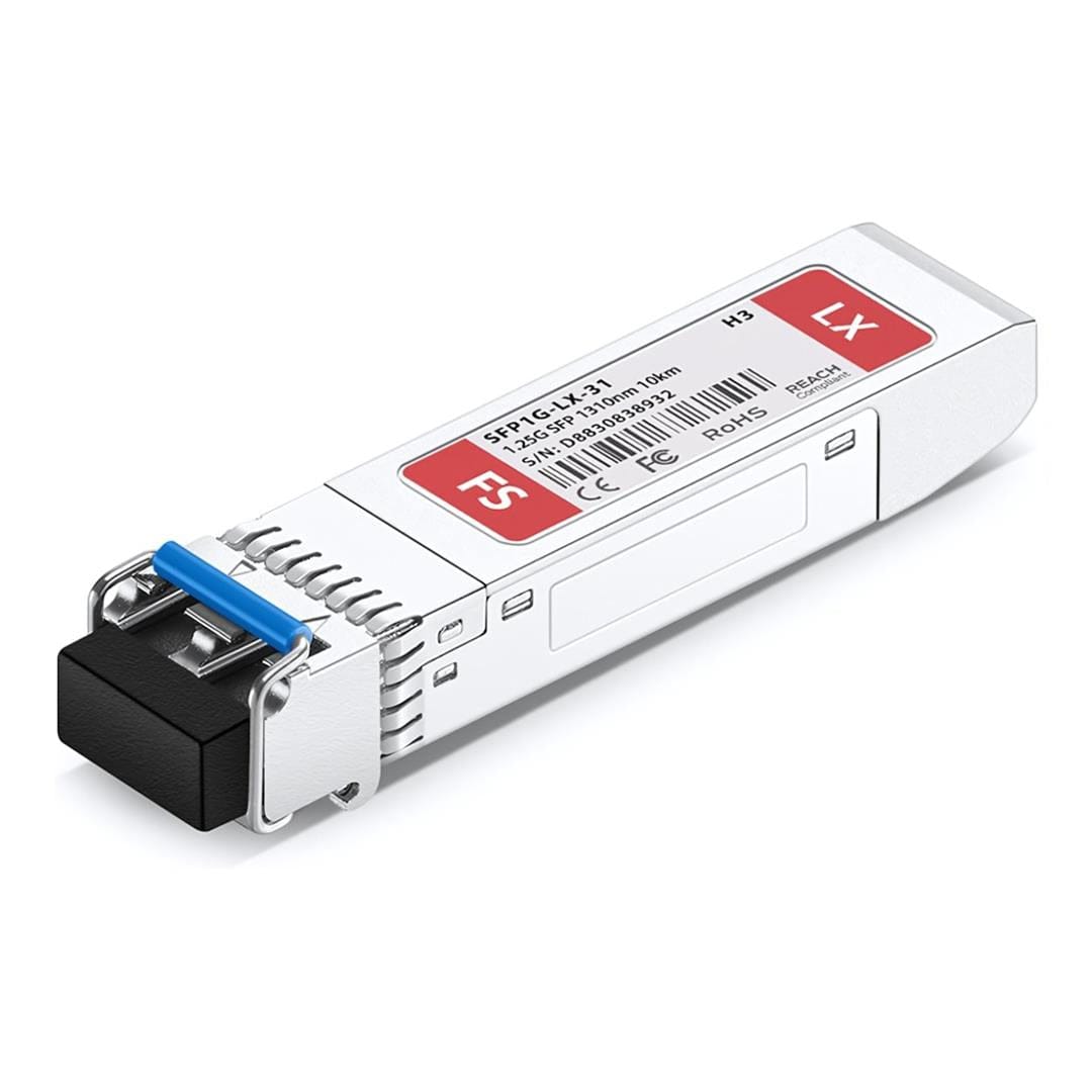 H3C SFP-GE-LX-SM1310-A Compatible 1000BASE-LX/LH SFP 1310nm 10km DOM Duplex LC/UPC SMF Optical Transceiver Module