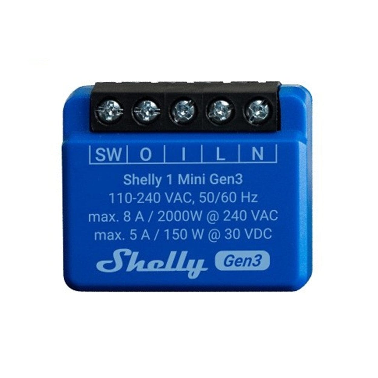 Shelly 1 Mini 8A Wi-Fi Smart Switch