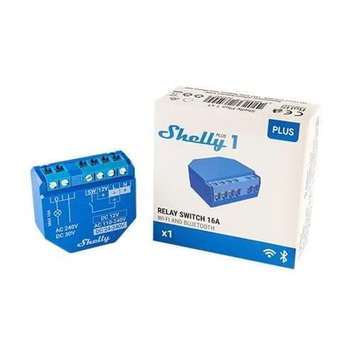 Shelly Plus 1 16A Wi-Fi Relay Switch