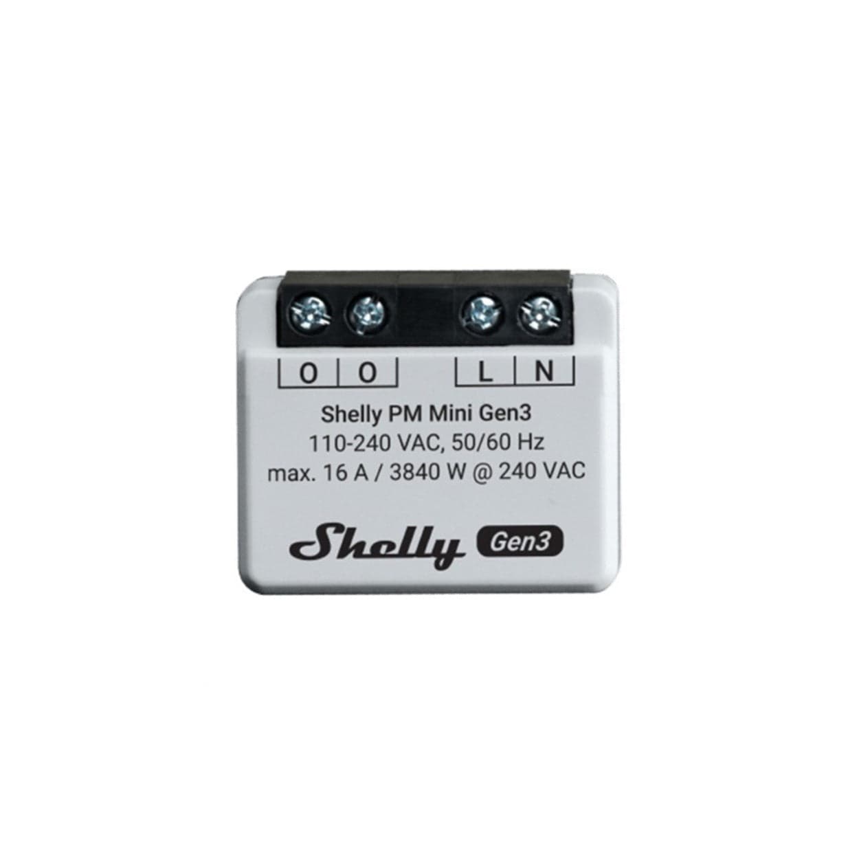 Shelly PM Mini 1-Channel 16A Wi-Fi Power Meter