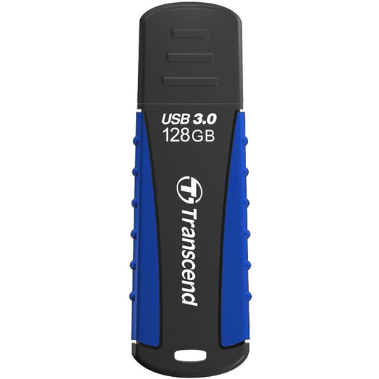 Transcend JetFlash 810 128GB Navy Blue USB 3.2 Gen 1 Type-A Black and USB Flash Drive TS128GJF810