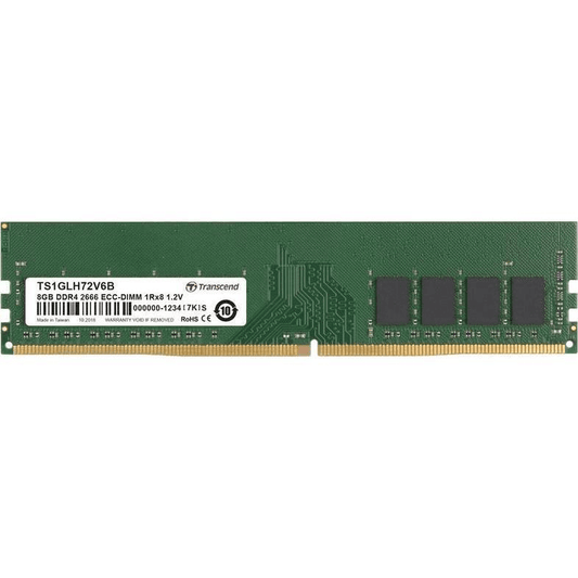 Transcend DDR4-2666 ECC Long-DIMM 8GB TS1GLH72V6B - 1