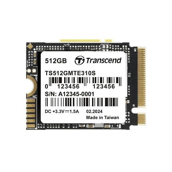 Transcend 310S 512GB M.2 PCIe 4.0 NVMe 3D NAND Internal SSD TS512GMTE310S - 1